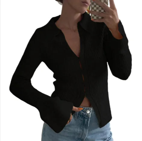 Bell Sleeve Casual Top – Stylish, Comfortable & Effortless