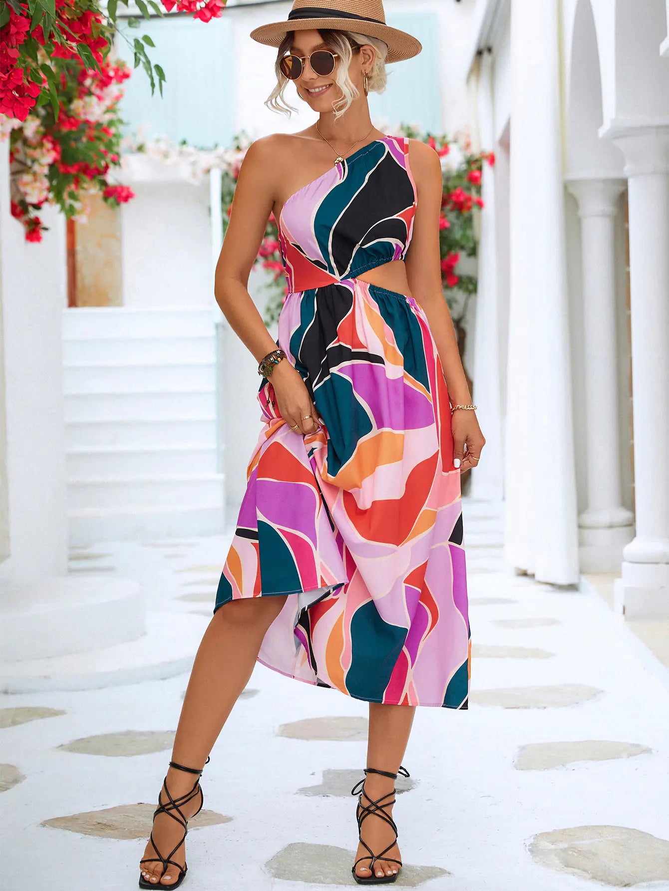 Women’s Hollow Cutout Dress – Stylish & Breathable Summer Dress
