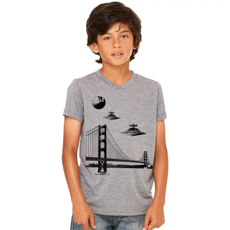 Kids San Francisco Star Wars T-Shirt – Fun Sci-Fi Graphic Tee for Boys and Girls