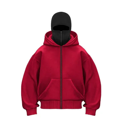 Fleece-Lined Double Hood Sweater – Cozy, Warm & Stylish