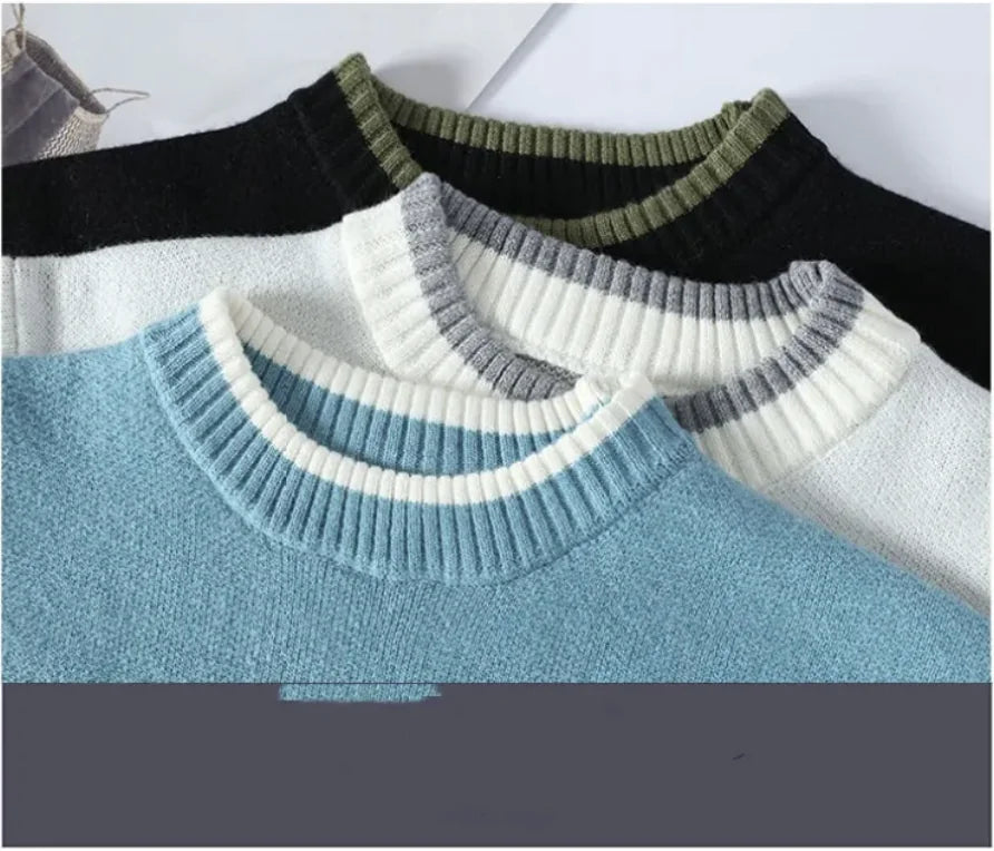 Men’s Thermal Knit Sweater – Warm, Comfortable & Stylish