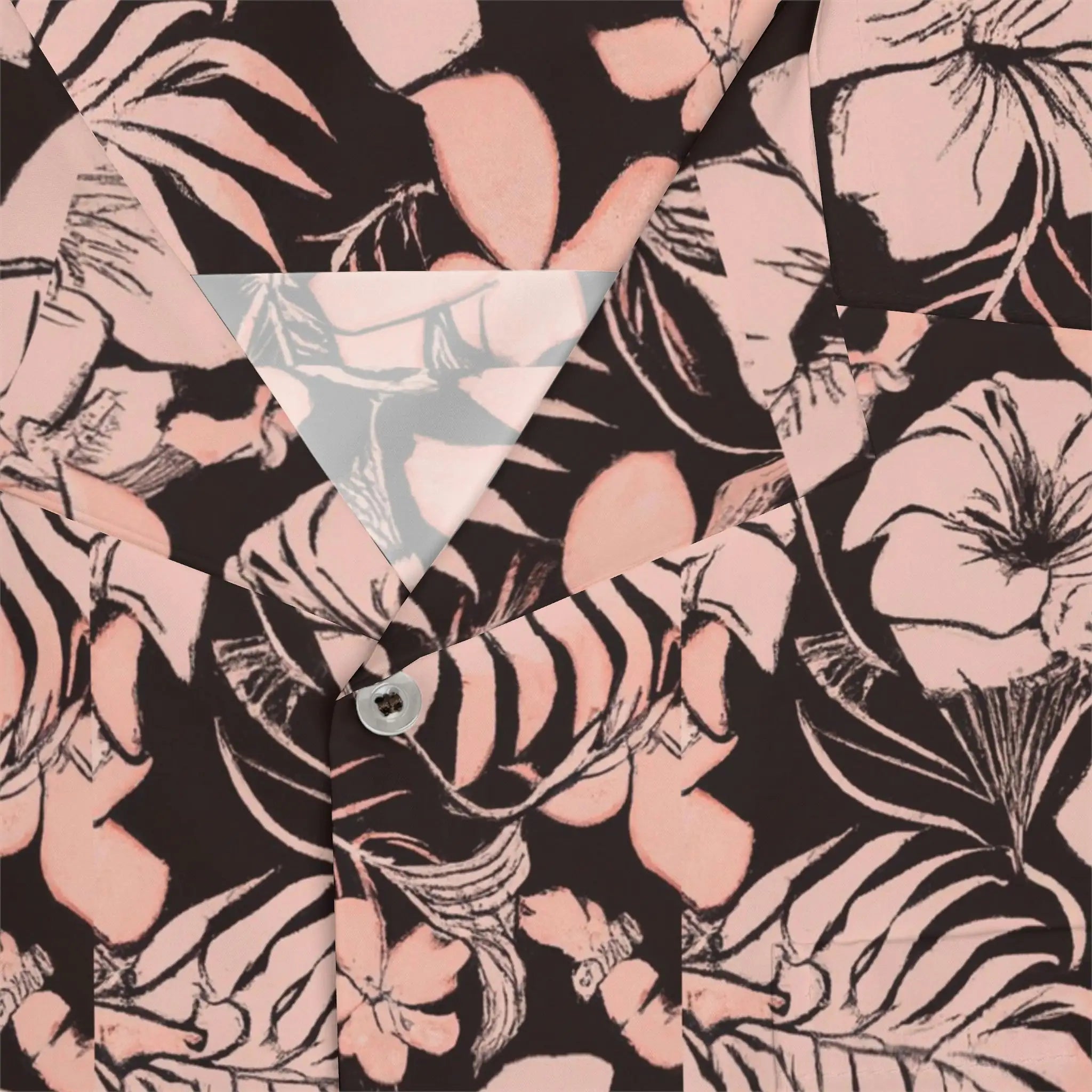 Men’s Pink Floral Hawaiian Shirt – Vibrant, Comfortable & Stylish