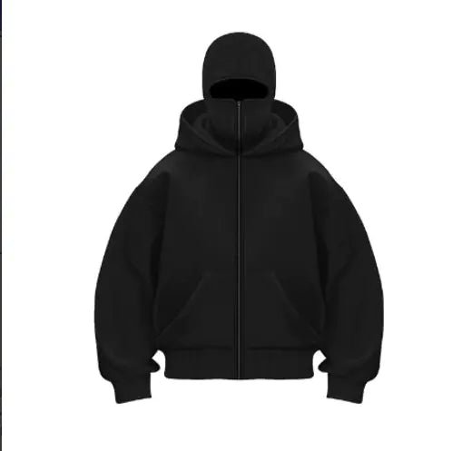 Fleece-Lined Double Hood Sweater – Cozy, Warm & Stylish