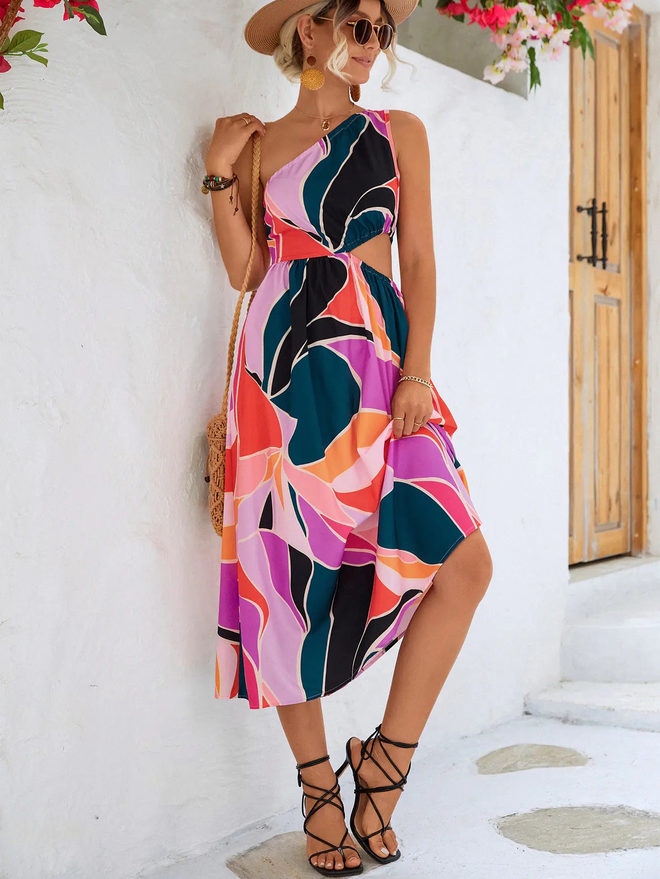 Women’s Hollow Cutout Dress – Stylish & Breathable Summer Dress