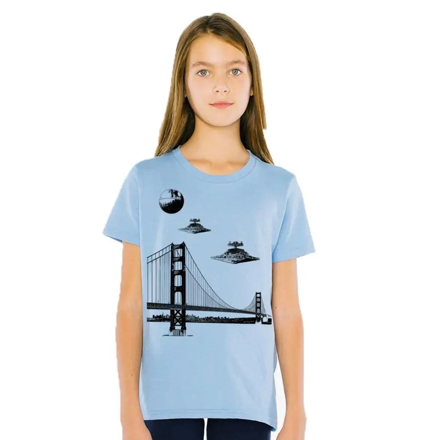 Kids San Francisco Star Wars T-Shirt – Fun Sci-Fi Graphic Tee for Boys and Girls
